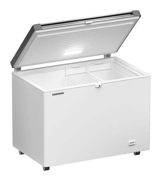 LIEBHERR - Gastro-Gefriertruhe statisch 266L 2Körbe F edelstahl-weiß