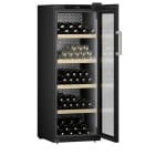 LIEBHERR - VG!FH+ Weinlagerschrank 1Z 4Holzb 385L 196FLà0.75L Glast F sw