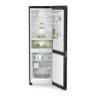 LIEBHERR - VG! FH+ Kühl-Gefrierk. 60cm 0G NoFr 218/103L A blacksteel-sw