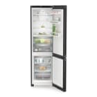 LIEBHERR - VG! FH+ Kühl-Gefrierk. 60cm 0G NoFr 258/103L C blacksteel-sw