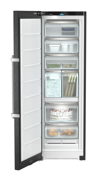 LIEBHERR - VG! FH+ Gefrierschrank 60cm 7Fächer IceM NoFr 277L D blackst