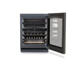 LIEBHERR - VG! FH+ Weintemperierschrank unt 2Z 5Abl 32Fl Glast E sw-ant