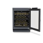 LIEBHERR - VG! FH+ Weintemperierschrank unt 1Z 4Abl. 44Fl Glast F anth