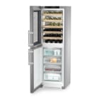 LIEBHERR - VG! FH+ Kühl-Gefrierkombi 60cm NoFr Weintemp.171/133L D smst