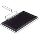MIELE - VG!C Grillplatte, glatt/geriffelt, aluminium