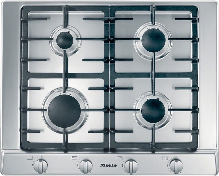 MIELE - VG!S Gas-Kochmulde,65cm,4Brenner,edelstahl