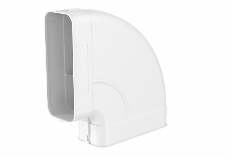 MIELE - VG!C Flachkanaladapter für Luftführung Horizontaler Bogen 90G