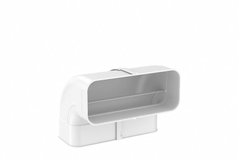 MIELE - VG!C Flachkanaladapter für Luftführung Verti. Bogen 90G 170mm