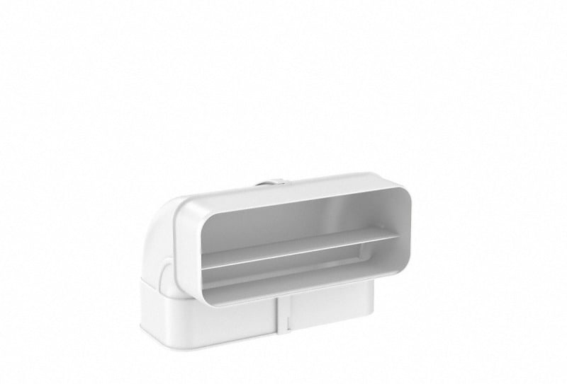 MIELE - VG!C Flachkanaladapter für Luftführung Verti. Bogen 90G 150mm