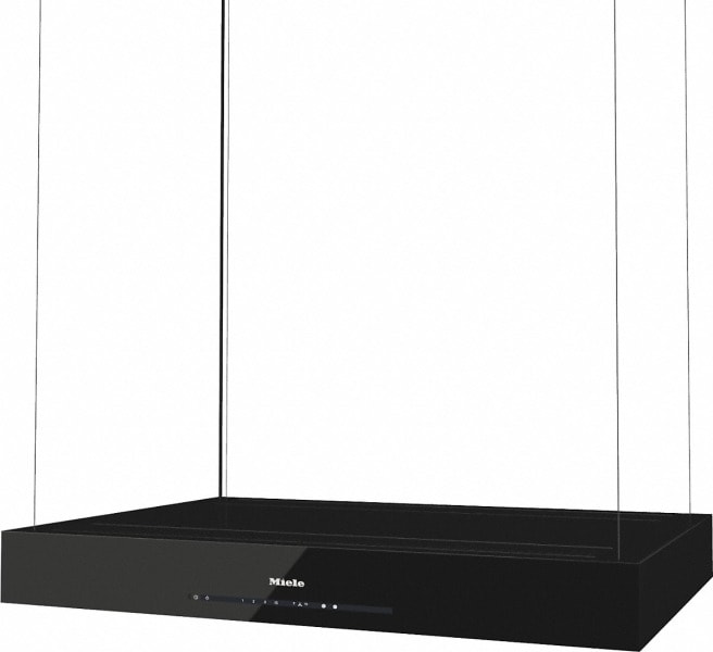 MIELE - VG!S Dunstabzug Insel-Dekor 100cm Con@ctivity obsidiansw