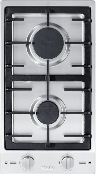 MIELE - VG!S Gas-Kochmulde 27.2cm 2 Brenner edelstahl