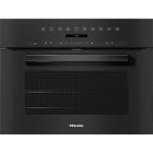MIELE - VG!E Kompaktbackofen 12BA 49L Pyrolyse Vollauszug Uhr obsw