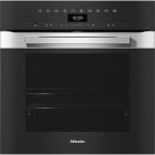 MIELE - VG!E Einbaubackrohr 16BA Pyrolyse Vollauszug Uhr edclst