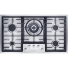 MIELE - VG!S Gas-Kochmulde 88.8cm 5Brenner edelstahl