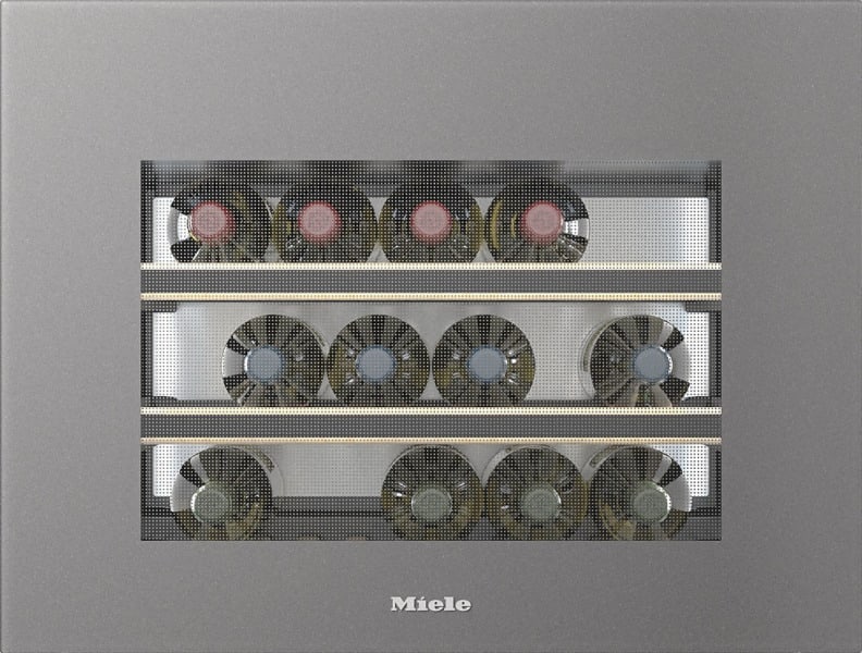 MIELE - VG!S Weintemperierschr. int 18 Fl.á 0.75L P2O Glastür G grgr