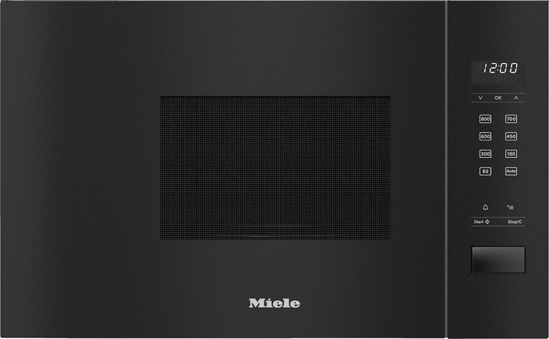 MIELE - VG!S EinbauMikrowelle 800W 17L 6Stufen obsidianschwarz