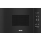 MIELE - VG!S EinbauMikrowelle 800W 17L 6Stufen obsidianschwarz