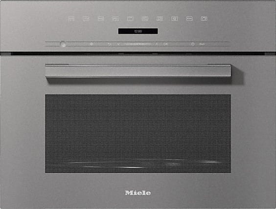 MIELE - VG!E EinbauMikrowelle m.Grill 900/1500W 46L 7Stufen grgr