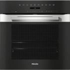 MIELE - VG!E Einbaubackrohr 10BA Pyrolyse Vollauszug Uhr edclst