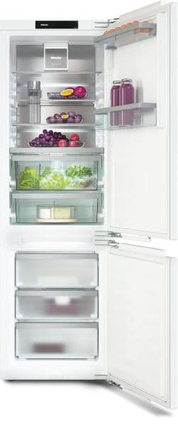 MIELE - VG!S Kühl-Gefrierkombi int. 56cm NoFr. 0G 175/70L B weiß