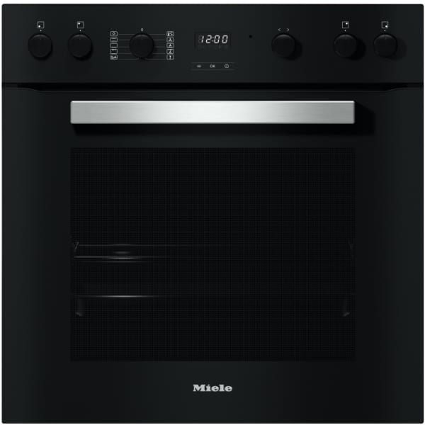 MIELE - VG!S Einbauherd 9BA PerfectClean Uhr Vollauszug A+ obsw