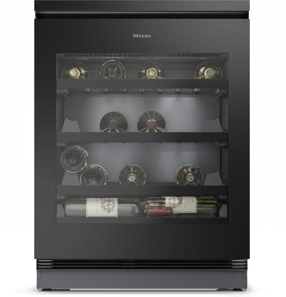 MIELE - VG!S Weintemperierschr. unt. 1Z 44Fl.à0.75L Glastür F sw
