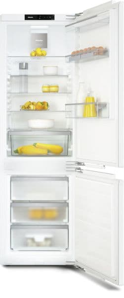 MIELE - VG!S Kühl-Gefrierkombi int. 56cm NoFr. 183/70L B weiß