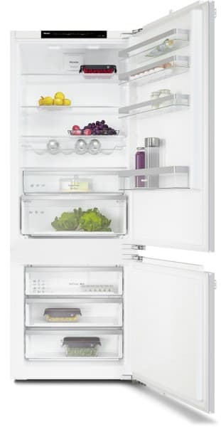 MIELE - VG!S Kühl-Gefrierkombi int. 75cm NoFr. 284/98L D ws
