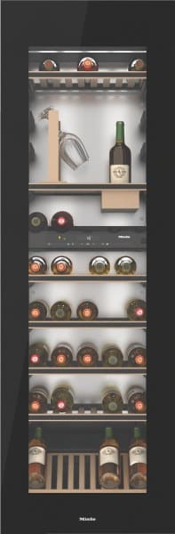 MIELE - VG!S Weintemperierschr. int 2Z 83Fl.á0.75L P2O Glast.+SommelierSet G sw