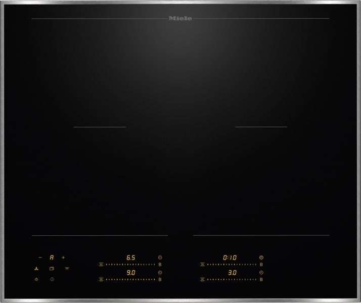 MIELE - VG!C Induktionskochfeld KM 8565 FR Edelstahlrahmen