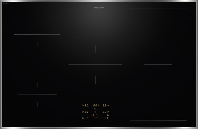 MIELE - VG!S Induktionskochfeld KM 8484 FR Edelstahlrahmen