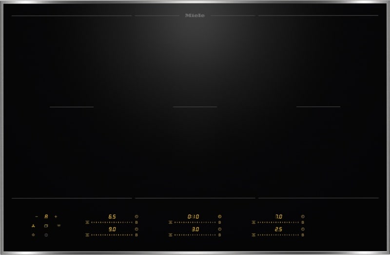MIELE - VG!C Induktionskochfeld KM 8585 FR Edelstahlrahmen