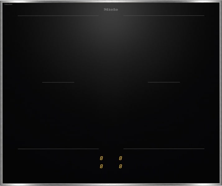 MIELE - VG!C Induktionskochfeld KM 8560 FR Edelstahlrahmen