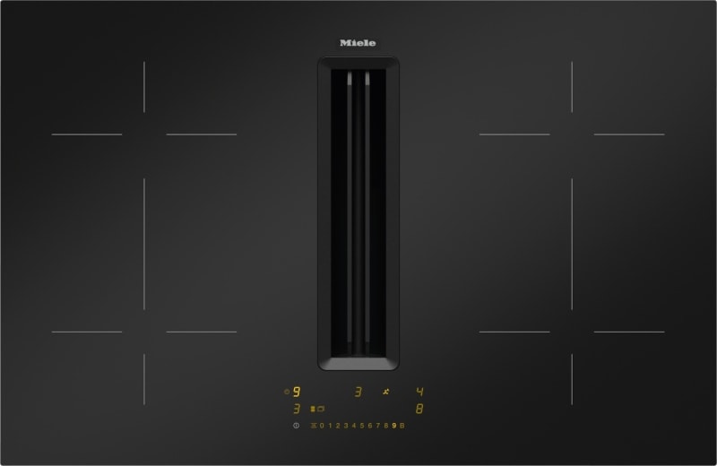 MIELE - VG!C KMDA 7473-1 FL MattFinishInduktionskochfeld mit integriertem Dunstabzug