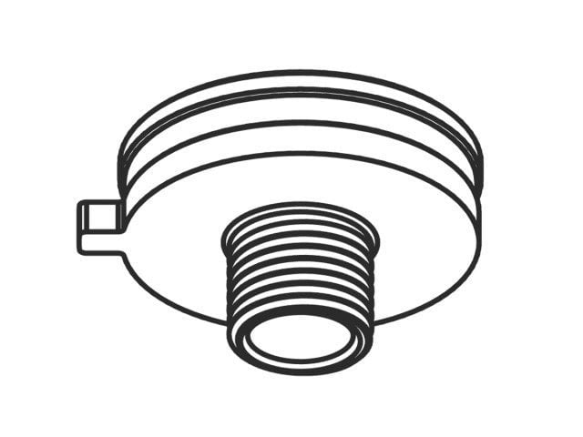 MOLTO LUCE - ALUNIPPEL F.ADAPTER BEWEGLICH M10X1,XTSA