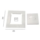 MOLTO LUCE - ABDECKUNG QUADRATISCH 205X205