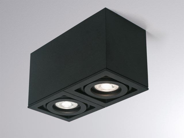MOLTO LUCE - QANA BOX2 SCHWARZ MATT 2XQPAR16 35W GU10