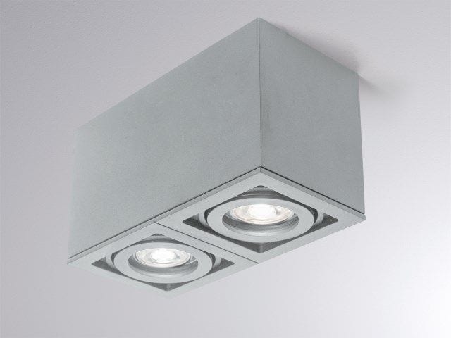 MOLTO LUCE - QANA BOX 2 SILBER MATT 2XQPAR16 35W GU10