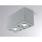 MOLTO LUCE - QANA BOX 2 SILBER MATT 2XQPAR16 35W GU10