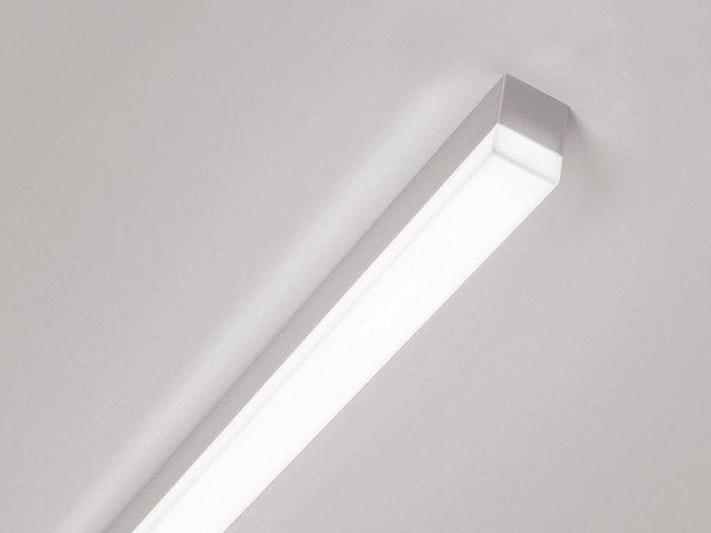 MOLTO LUCE - VOLTO COPERTO AB-L SYS21W 4000K FLACH natur eloxiert