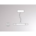MOLTO LUCE - VOLARE 2.0 KABELMITTELEINSPEISUNG 1M weiß