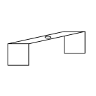 MOLTO LUCE - MONTAGEBÜGEL FÜR 3-PHASENSCHIENE EINBAU