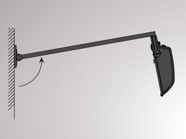 MOLTO LUCE - ACC 41 WINKELVERSTELLBARER ARM ANTHR.