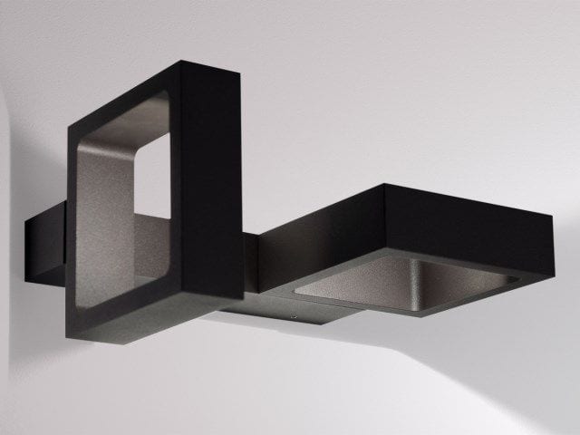 MOLTO LUCE - BO DOUBLE SCHWARZ MATT 2X SYS 6W 2700K