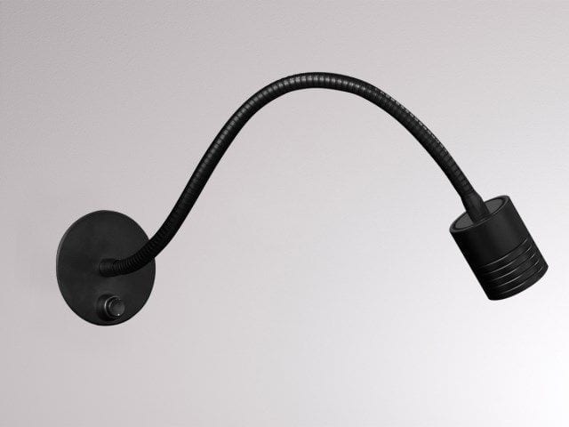 MOLTO LUCE - MOTUS WL SCHWARZ SYS 2W 3000K Einbau