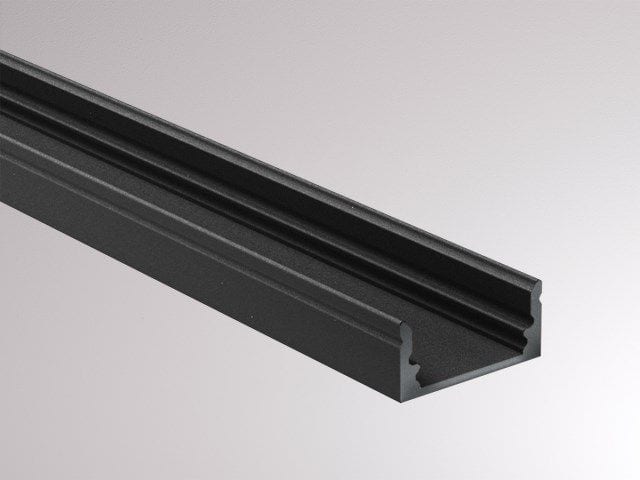 MOLTO LUCE - MINI LED-PROFIL AUFBAU SCHWARZ B17MM