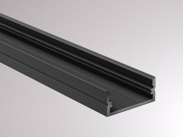 MOLTO LUCE - MIDI LED-PROFIL AUFBAU SCHWARZ