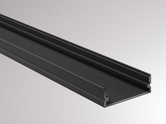 MOLTO LUCE - MEGA LED-PROFIL AUFBAU SCHWARZ