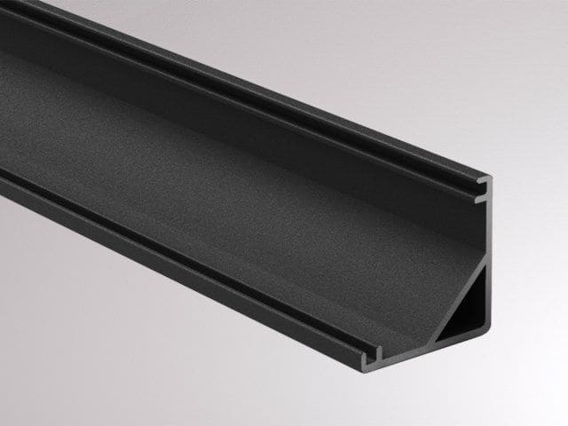 MOLTO LUCE - MIDI LED-ECKPROFIL AUFBAU SCHWARZ