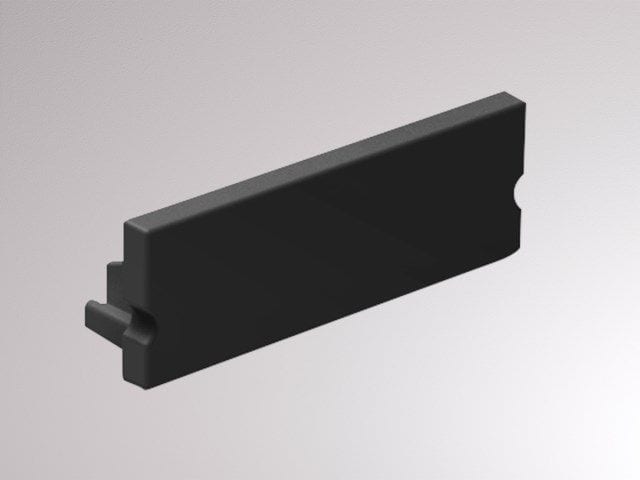 MOLTO LUCE - ENDKAPPE SCHWARZ FÜR AUFBAUPROFIL MEGA